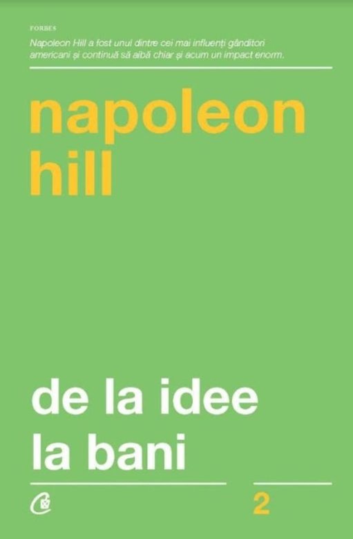 De la idee la bani de Napoleon Hill