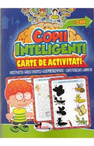 Jocuri pentru copii inteligenti. Carte de activitati +3 ani Aramis